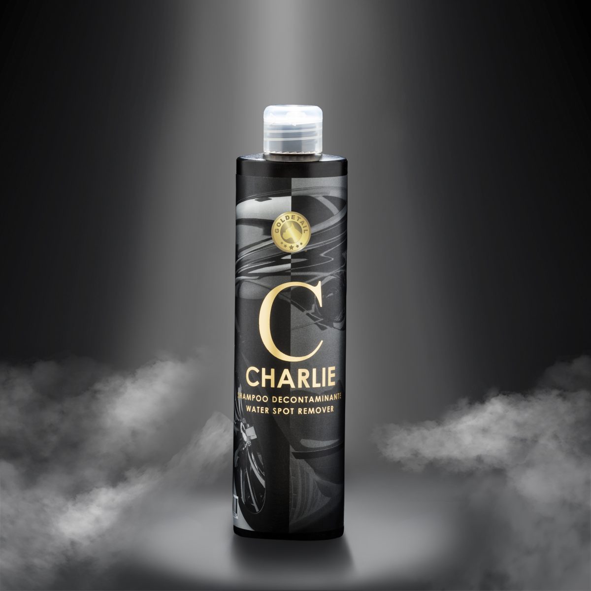 Bottle of Charlie Water Spot remover
